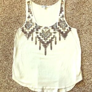 White express tank top